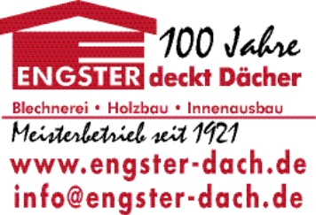 ENGSTER deckt Dächer, 100 Jahre Engster-Dach