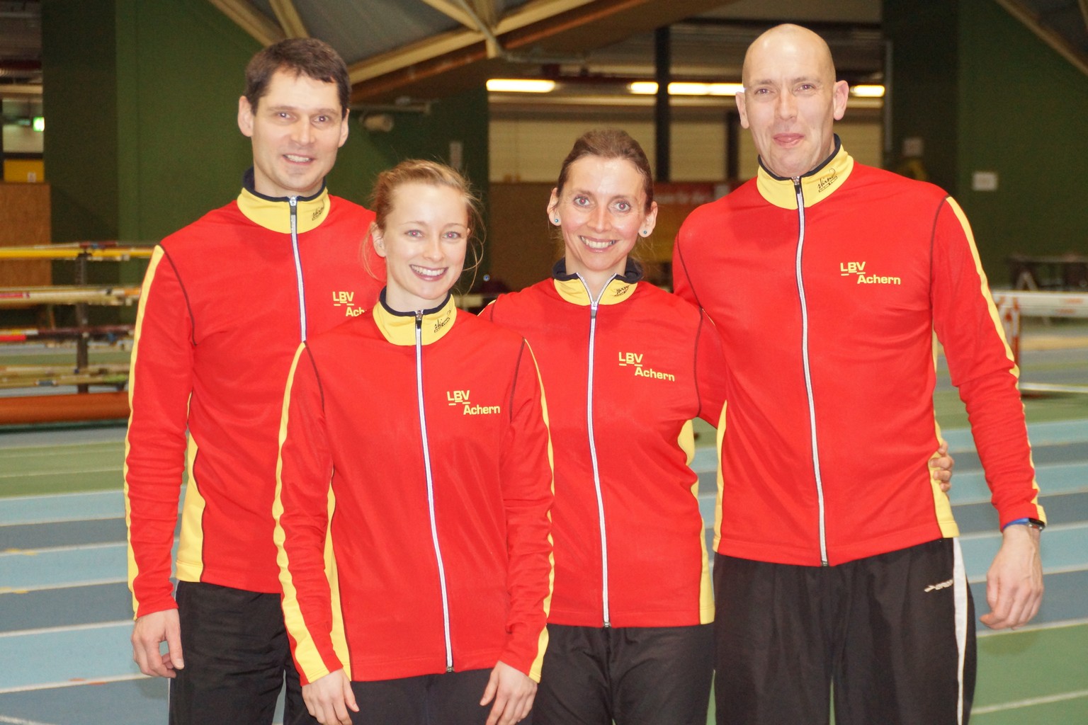 René, Steffi, Mandy und Eyk in Mannheim