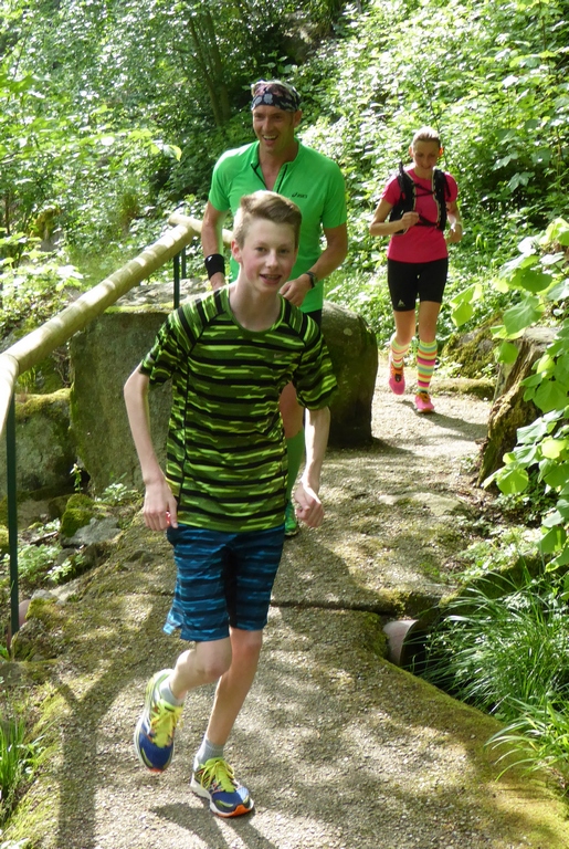 Felix, Eyk und Mandy in der Gaishöll