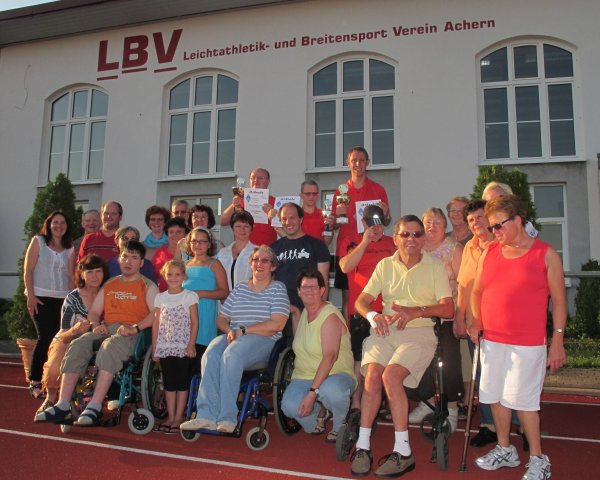 Ehrung Behindertensportgruppe