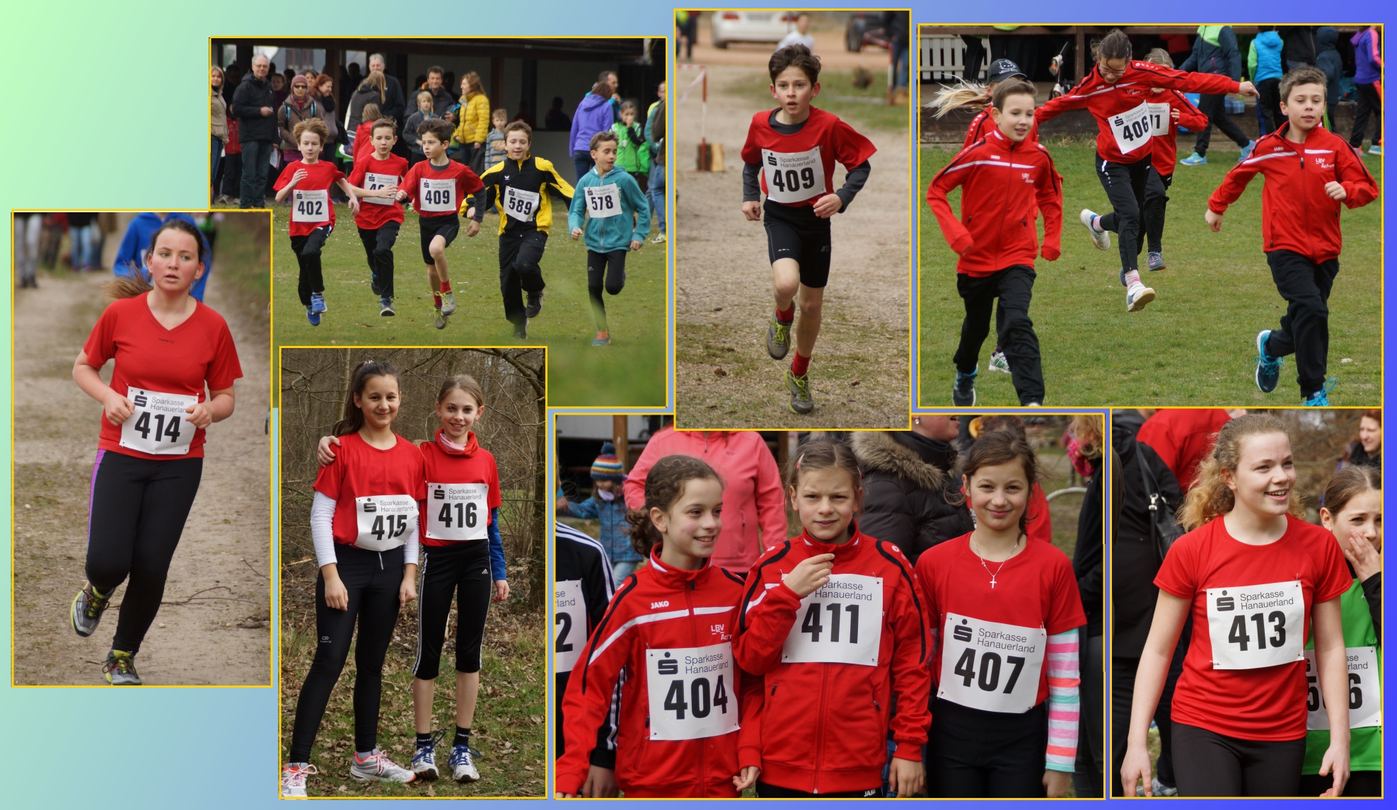 Trainer und Schützlinge