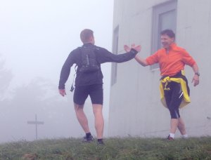 Angekommen am Funkturm
