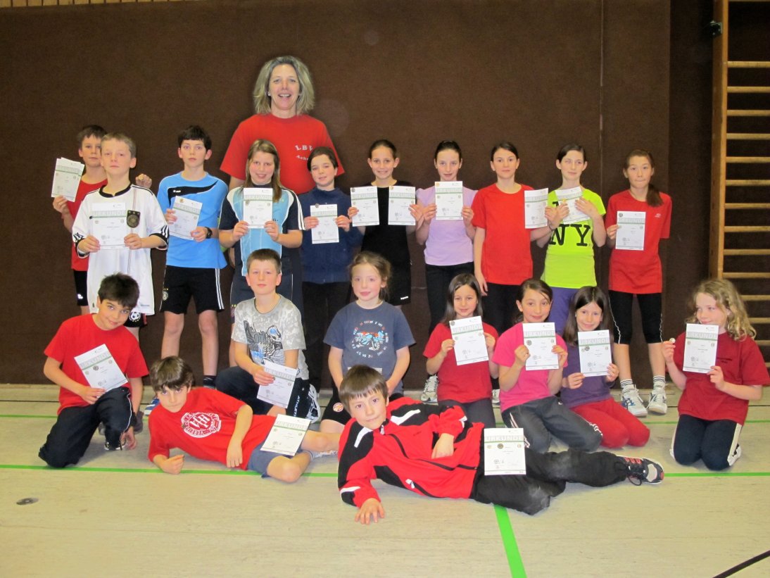 Sportabzeichen Kinder und Jugendliche 2010